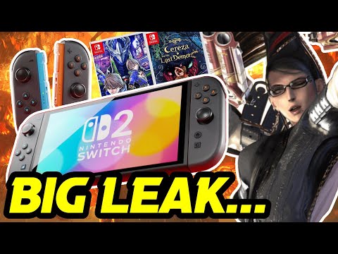 BIG Nintendo Switch 2 Confirmed LEAK & Games Update...