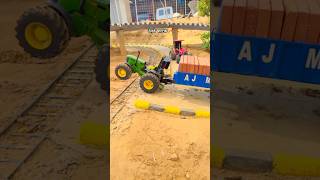 Systumm John Deere tractor got angry with long dumper trolley 😡🔥🔥💪💪