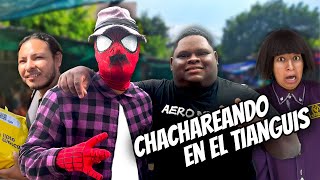 chachareando en TIANGUIS de BARRIO de pulgas | mercado santa mago