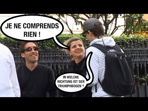 Quand les FRANCAIS parlent une LANGUE ETRANGERE