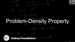 Problem-Density Property
