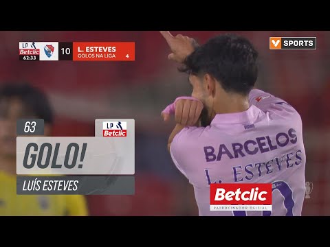 Goal Luís Esteves For Team Gil Vicente Against Arouca minute 63