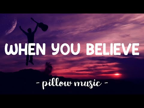 When You Believe - Whitney Houston & Mariah Carey (Lyrics) 🎵