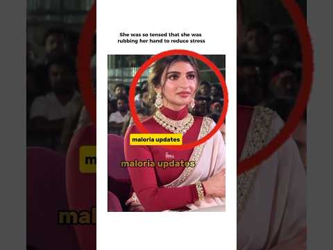 Sreeleela was rubbing her clothes #bollywood #sreeleela #shorts