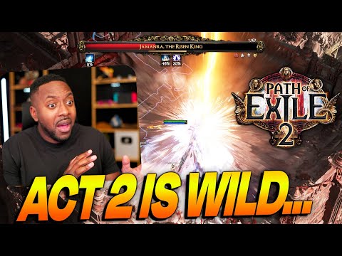 Act 2 Got Spicy QUICK! Cold Monk Gameplay • Path Of Exile 2 (Balbala &Jamanra Boss Fight)