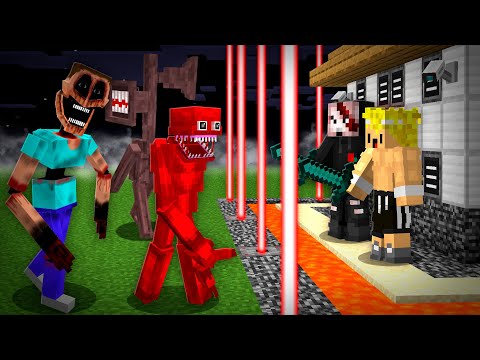 Dwellers Terroríficos vs BASE SEGURA en Minecraft