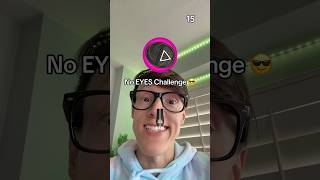 No Eye Challenge 😎🦯 😂 #TheManniiShow,.com/series