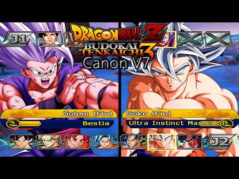 Dragon Ball Z Budokai Tenkaichi 3 Canon V7 Actualización Disponible