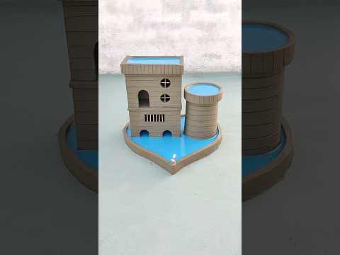 destroying a beautiful miniature clay house 😱#419