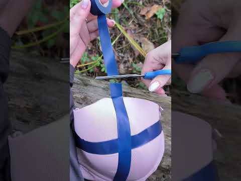 The Girl Hid the Chest in the Forest!๐คฏ๐ ... #lifehack #survival #camping