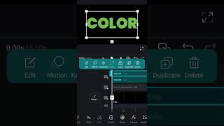Color Change Text Animation Vn Video Editor (tutorial)