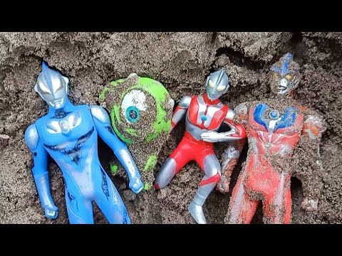 Menemukan Harta Karun Mainan Ultraman Zero Ultraman Ginga Transformers