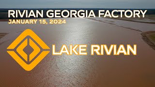 Rivian Georgia Factory Drone Tour 01/15/2024
