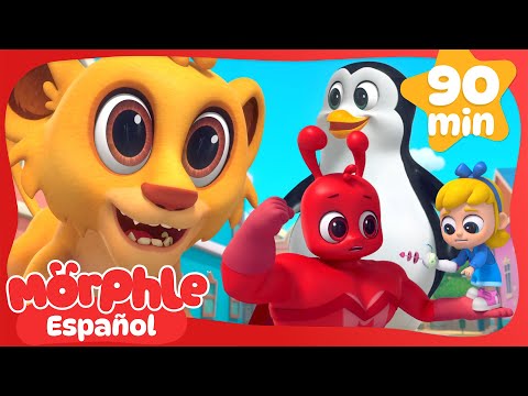 Los Bandidos Hacen a los Animales Gigantes - Morphle Superhéroe al Rescate!