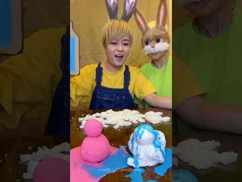 Blue + Pink = Magic Ball ๐๐ | Satisfying Mix #shorts