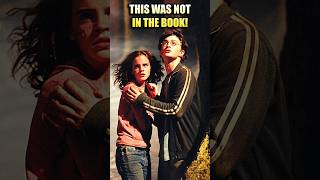 These Harry Potter Scenes Were NEVER in the Book! #shorts  #harrypotter #hogwarts