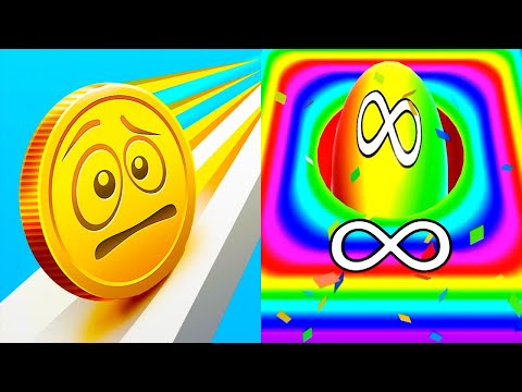 Coin Rush VS Ball Run 2048 Infinity - All Levels Gameplay Android iOS Ep 3