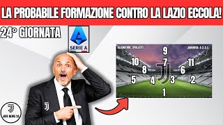 ECCOLA LA JUVENTUS ANTI-BICELSTI: SPALLETTI SCIOGLIE I DUBBI E SCEGLIE L’UNDICI CHE FARA’ LA PARTITA