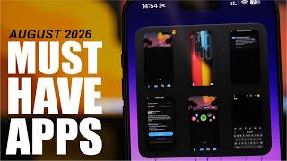 MUST HAVE iPhone Apps - August 2026 !