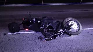 TRAGIC MOTORCYCLE CRASH ON THE 91 IN ANAHEIM
