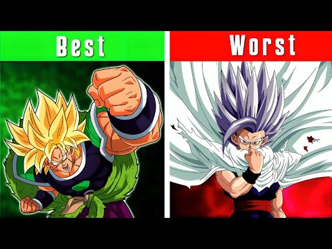 Top 5 Strongest Saiyans In Dragon Ball !!!