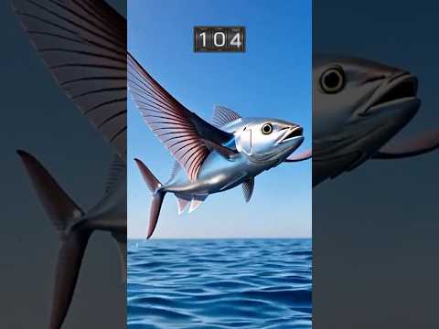 Flying Fish Glides from Predator! ๐ Ocean Escape Wings