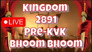 Live Bhoom Bhoom in Pre-KVK 3 - Rise of Kingdoms