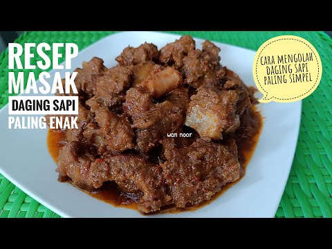 Resep Masak Daging Sapi Paling Enak dan Simpel