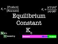 Equilibrium Constant Kc Concepts