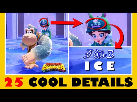 25 Cool Details in Donkey Kong Bananza you might have missed
