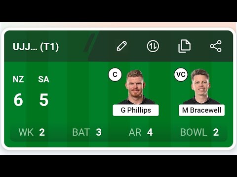 NZ Vs SA Dream11 Prediction | NZ Vs SA Dream11 Team | NZ Vs SA Dream11 Prediction Today Match