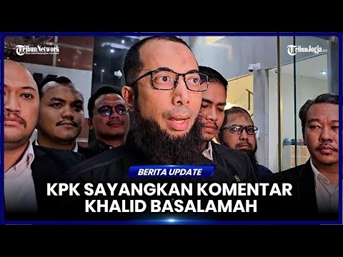 KPK SESALKAN KHALID BASALAMAH BONGKAR MATERI PENYIDIKAN KASUS KUOTA HAJI