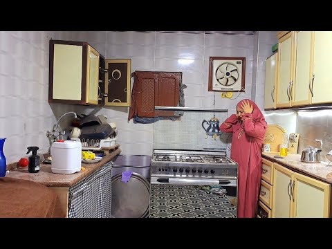 الحقوني😭ملحقتش افرح بمطبخي الجديد🥺من اولها يحصل كدا شكلي مش هكمل فيها ربنا يعوض عليا🤲