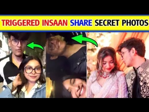 😱 Triggered insaan Share His and ruchika rathore secret photos and videos | Triggered insaan engaged