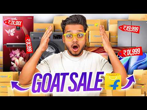 Best Deals on Large Appliances in Flipkart GOAT Sale !