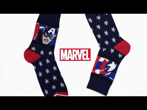 Коллекция носочков для поклонников супергероев Marvel