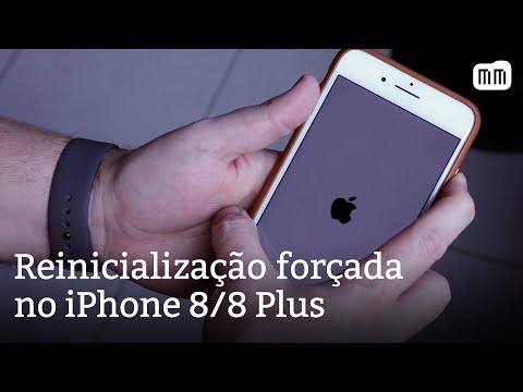 Como fazer uma reinicialização forçada (hard reboot) nos iPhones 8, 8 Plus e X