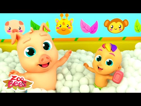 The Bath Song, Nursery Rhymes and Cartoon Videos for Kids