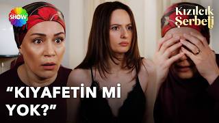 Başak’ın arkadaşını gecelikle gören Salkım şaşkına döndü! | Kızılcık Şerbeti #16