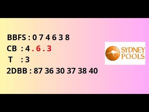 PREDIKSI SDY MALAM INI 23 JUNI 2025 | BOCORAN BBFS SYDNEY HARI INI | RUMUS KEPALA EKOR SDY KUAT