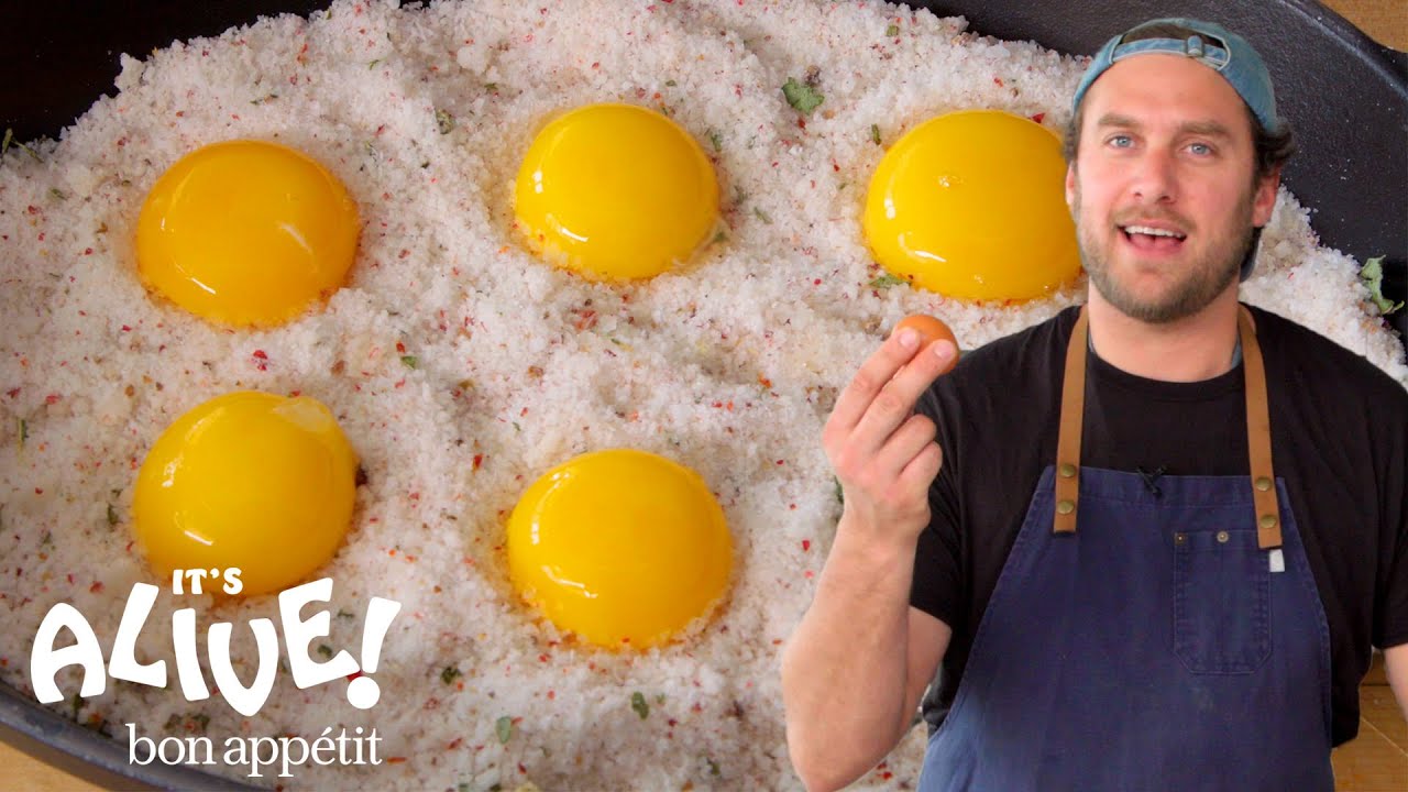 Brad Makes Cured Egg Yolks It's Alive Bon Apptit