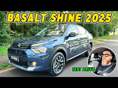 CITROËN BASALT SHINE 2025 - Test Drive Completo Na Rodovia!