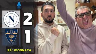 SIAMO IN CORSA... NAPOLI-LECCE 2-1