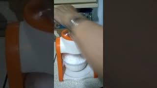 原始手動牌刨冰機