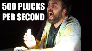 High-Speed Hair-Plucking Machine in Macro Slow Mo - The Slow Mo Guys