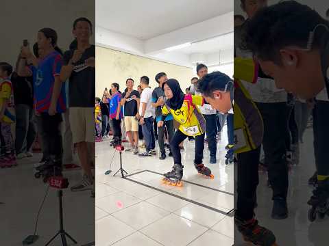 Wow jihan #speedslalom #inlineskate #sepaturoda