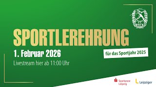 Sportlerehrung SC DHfK Leipzig | Sportjahr 2025