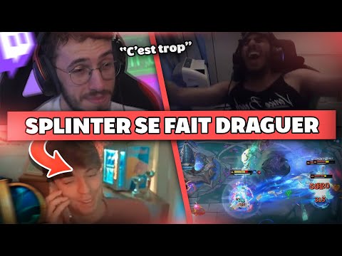 SPLINTER SE FAIT DRAGUER EN LIVE... - Best Of LoL #1052 Réactions