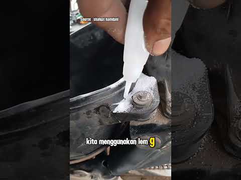Perbaikan bodi plastik pecah