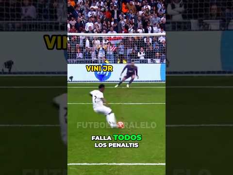 POR ESTO VINI JR FALLA TODOS LOS PENALTIS 🤦‍♂️🤯